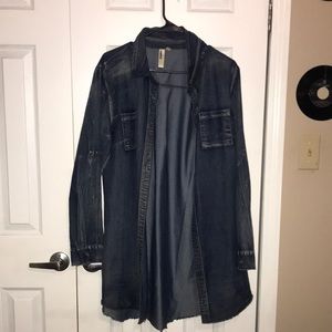 Thin Blue Jean Cardigan